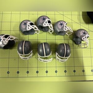 Vintage Mini Dallas Cowboys Football Helmets Gum ball Machine